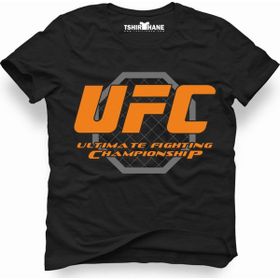 Tshirthane Ufc Ultimate Fighting Championship Siyah Erkek Tshirt