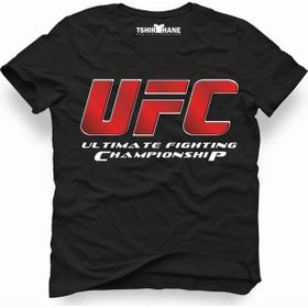 Tshirthane Ufc Ultimate Fighting Championship Siyah Erkek Tshirt