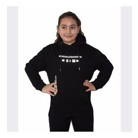 Tshirthane Uhlsport Base Siyah Pamuklu Çocuk Sweatshirt