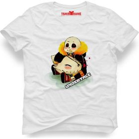 Tshirthane Undertale Beyaz Erkek Çocuk T-shirt