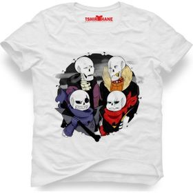 Tshirthane Undertale Beyaz Erkek Çocuk T-shirt