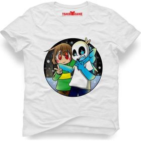 Tshirthane Undertale Beyaz Erkek Çocuk T-shirt