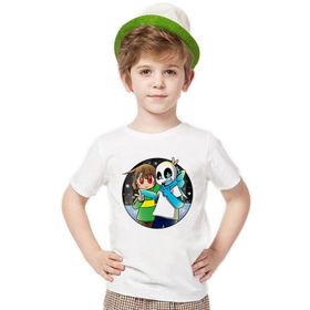 Tshirthane Undertale Beyaz Erkek T-shirt