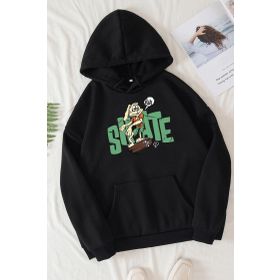 Tshirthane Unisex All Day Rabbit Baskılı Sweatshirt