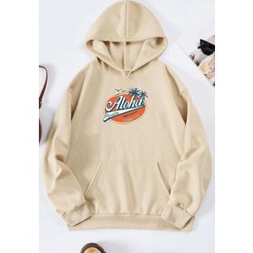 Tshirthane Unisex Aloha Baskılı Sweatshirt