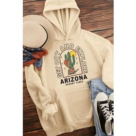 Tshirthane Unisex Arizona Baskılı Sweatshirt