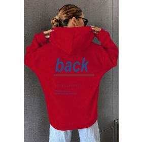 Tshirthane Unisex Back Sırt Baskılı Sweatshirt