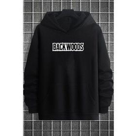 Tshirthane Unisex Backwoods Baskılı Sweatshirt