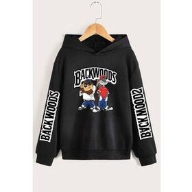 Tshirthane Unisex Backwoods Baskılı Sweatshirt
