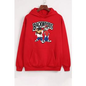 Tshirthane Unisex Backwoods Baskılı Sweatshirt