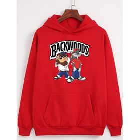 Tshirthane Unisex Backwoods Baskılı Sweatshirt