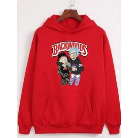 Tshirthane Unisex Backwoods Baskılı Sweatshirt