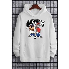 Tshirthane Unisex Backwoods Baskılı Sweatshirt