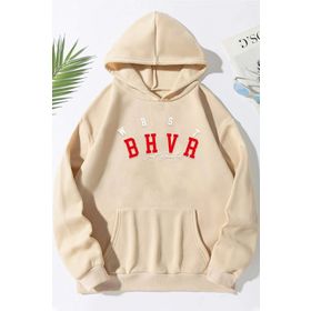 Tshirthane Unisex Bhvr Baskılı Sweatshirt