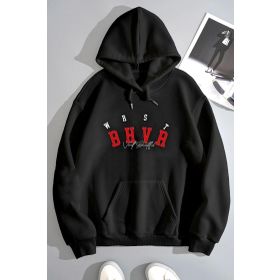 Tshirthane Unisex Bhvr Baskılı Sweatshirt