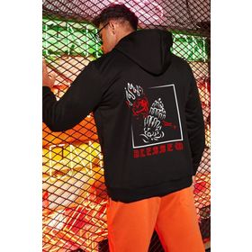 Tshirthane Unisex Blesseb Baskılı Sweatshirt