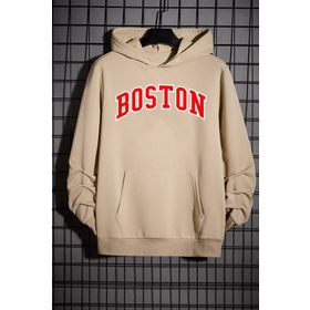 Tshirthane Unisex Boston Baskılı Sweatshirt