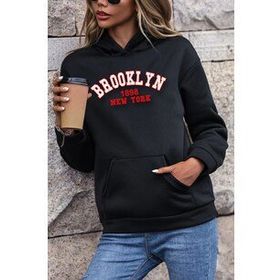 Tshirthane Unisex Brooklyn Baskılı Sweatshirt