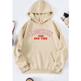 Tshirthane Unisex Brooklyn Baskılı Sweatshirt