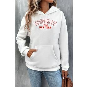 Tshirthane Unisex Brooklyn Baskılı Sweatshirt