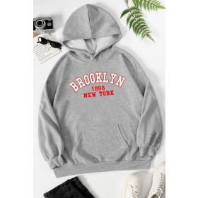 Tshirthane Unisex Brooklyn Baskılı Sweatshirt