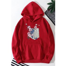 Tshirthane Unisex Flowers Baskılı Sweatshirt