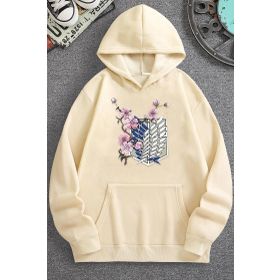 Tshirthane Unisex Flowers Baskılı Sweatshirt