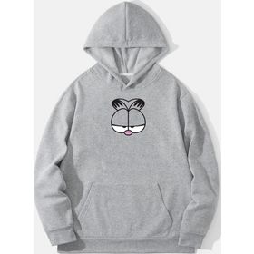 Tshirthane Unisex Garfield Baskılı Sweatshirt