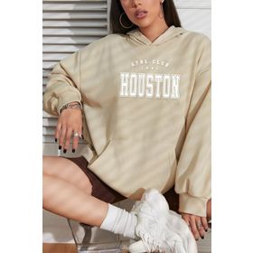 Tshirthane Unisex Houston Baskılı Sweatshirt
