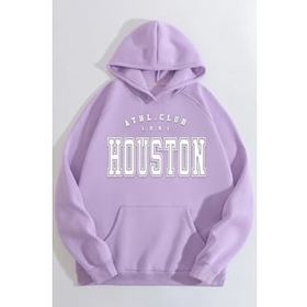 Tshirthane Unisex Houston Baskılı Sweatshirt