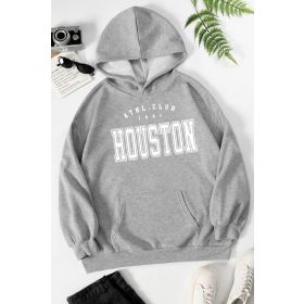 Tshirthane Unisex Houston Baskılı Sweatshirt