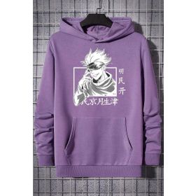 Tshirthane Unisex Jujutsu Kaisen Baskılı Sweatshirt