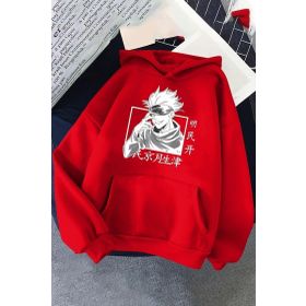 Tshirthane Unisex Jujutsu Kaisen Baskılı Sweatshirt