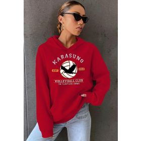 Tshirthane Unisex Karasuno Baskılı Sweatshirt