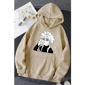 Tshirthane Unisex Killua Zoldyck Baskılı Sweatshirt