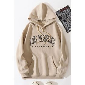 Tshirthane Unisex Los Angles Baskılı Sweatshirt