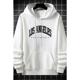 Tshirthane Unisex Los Angles Baskılı Sweatshirt