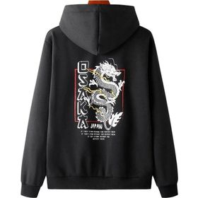 Tshirthane Unisex Osaka Baskılı Kapüşonlu Sweatshirt