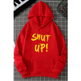 Tshirthane Unisex Shut Up Baskılı Sweatshirt