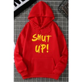 Tshirthane Unisex Shut Up Baskılı Sweatshirt