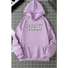 Tshirthane Unisex Spooky Baskılı Sweatshirt