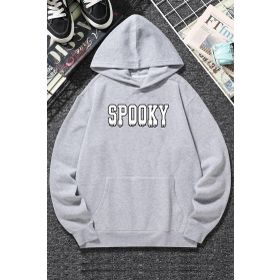 Tshirthane Unisex Spooky Baskılı Sweatshirt