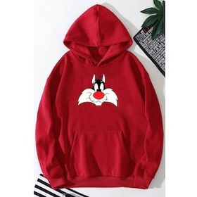 Tshirthane Unisex Sylvester Baskılı Sweatshirt