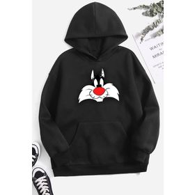 Tshirthane Unisex Sylvester Baskılı Sweatshirt