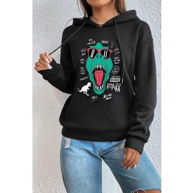 Tshirthane Unisex T-Rex Baskılı Sweatshirt