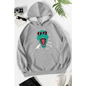 Tshirthane Unisex T-Rex Baskılı Sweatshirt