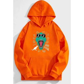 Tshirthane Unisex T-Rex Baskılı Sweatshirt