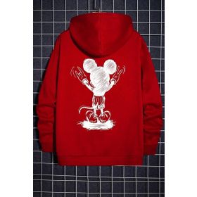 Tshirthane Unisex Usual Suspect Sırt Baskılı Sweatshirt