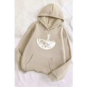 Tshirthane Unisex Uzay Temalı Sweatshirt