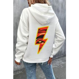 Tshirthane Unisex Yıldırım Baskılı Sweatshirt